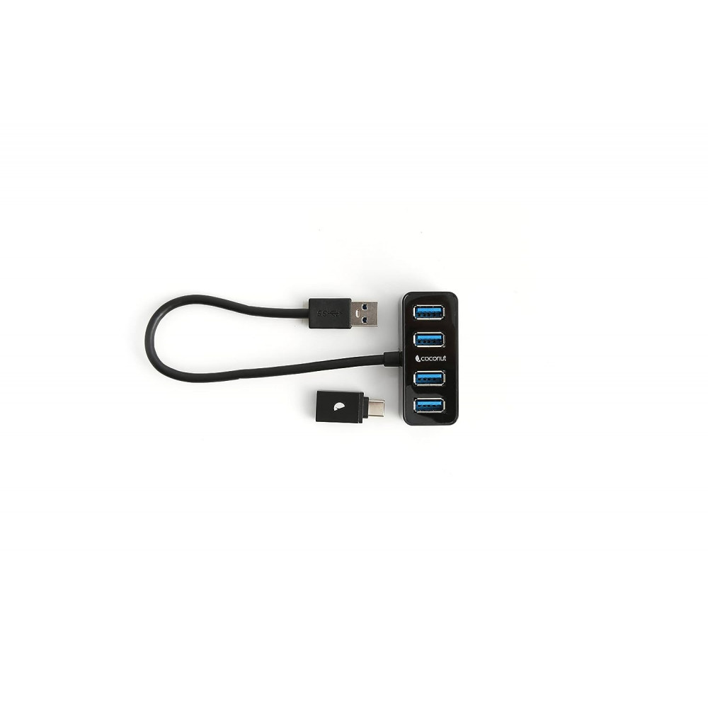 Coconut UH11 4 Port USB Hub