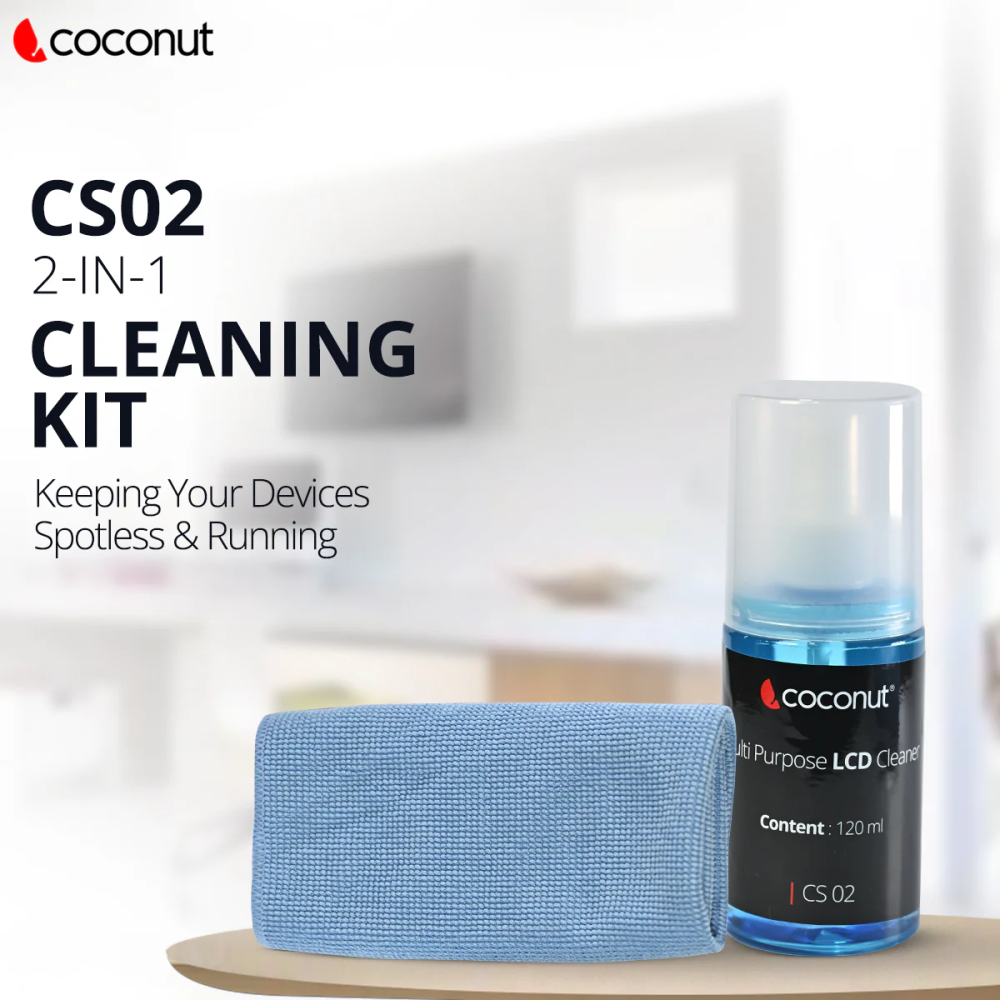 Coconut CS02 - 2 in 1 Cleaning Kit