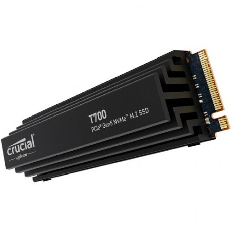 Crucial T700 4TB PCIe 5.0 x4 M.2 Internal SSD with Heatsink