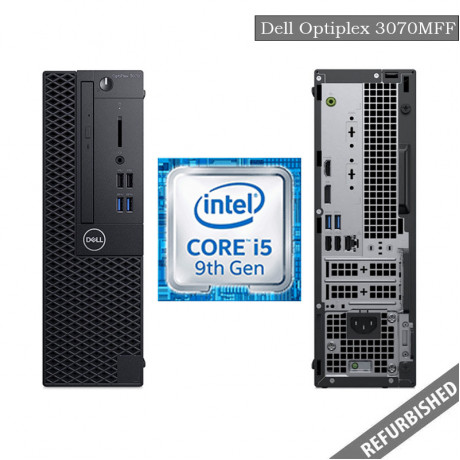 Dell Optiplex 3070 SFF (i5 9th Gen, 8GB DDR4 RAM, 256GB SATA SSD, Windows 10, 6 Months Warranty)