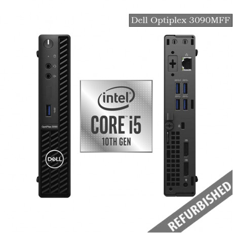 Dell Optiplex 3090 MFF (i5 10th Gen, 8GB DDR4 RAM, 256GB SATA SSD, Windows 10, 6 Months Warranty)