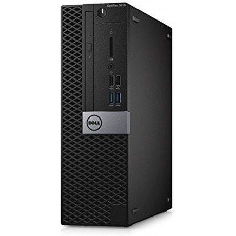 Refurbished Dell Optiplex 5050 SFF (i5 7th gen, 8GB DDR4 RAM, 256GB SATA SSD, 19'' Monitor, Windows 10, 6 Months Warranty)