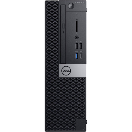 Dell Optiplex 5070 SFF (i7 8th Gen, 8GB DDR4 RAM, 256GB SATA SSD, 19'' Monitor, Windows 10, 6 Months Warranty) 