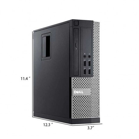 Dell Optiplex 7020 SFF (i5 4th Gen, 8GB DDR3 RAM, 256GB SATA SSD, 19'' Monitor, Windows 10, 6 Months Warranty)