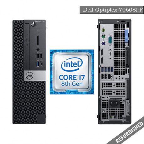 Dell Optiplex 7060 SFF (i5 8th Gen, 8GB DDR4 RAM, 256GB SATA SSD, Windows 10, 6 Months Warranty) 