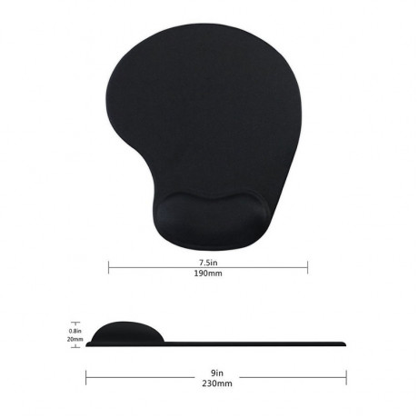 Dostyle Mp201 Mouse Pad With  Wrist Support