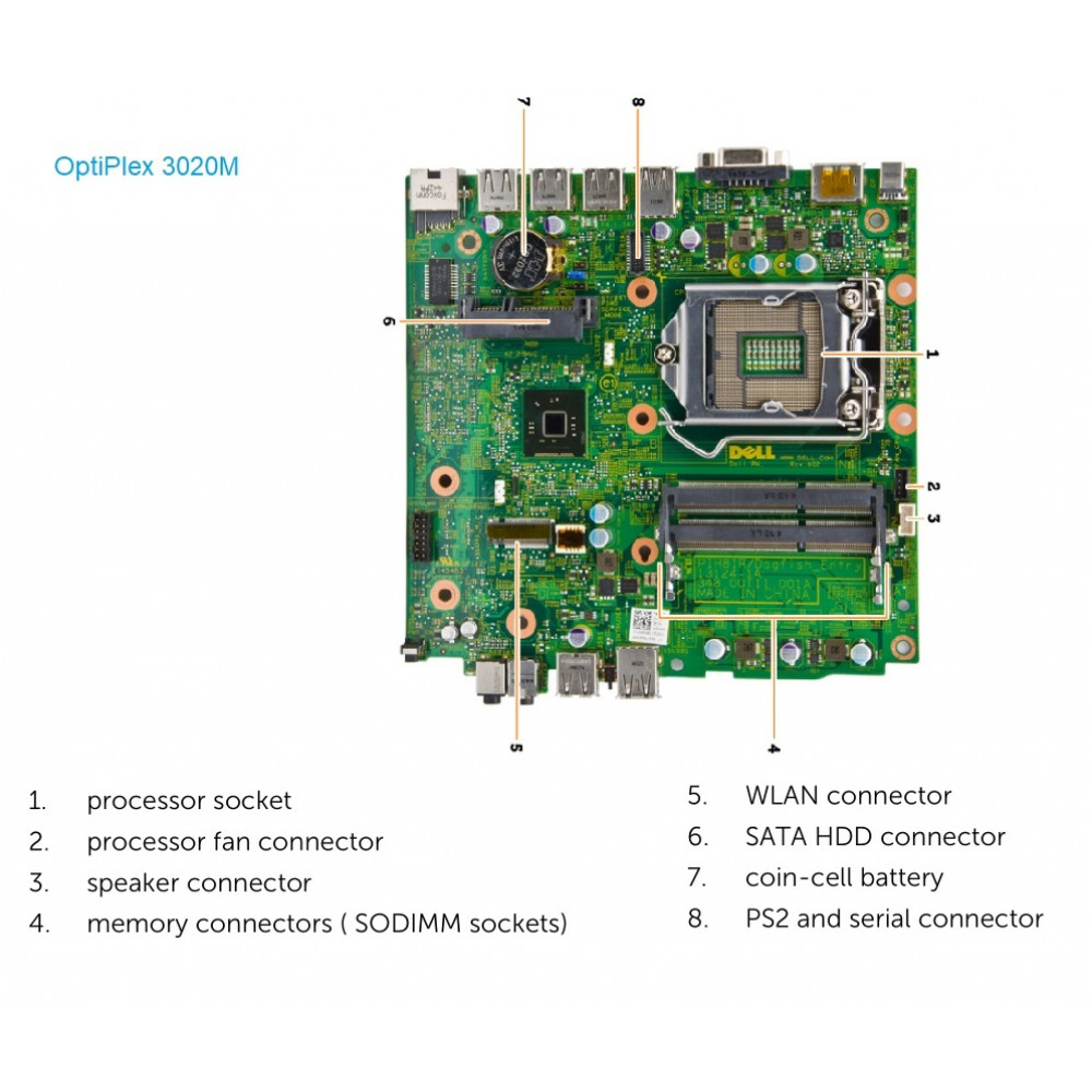 Dell Optiplex 3020 SFF MotherBoard