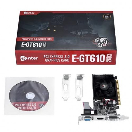 Enter E - GT610 2GB DDR3 Graphic Card