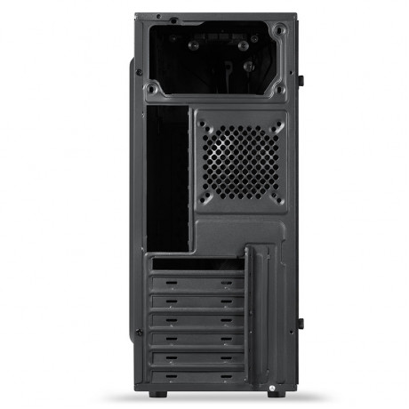 Enter Razor Mid-Tower Computer Gaming Cabinet With RGB Light- Black (MT)