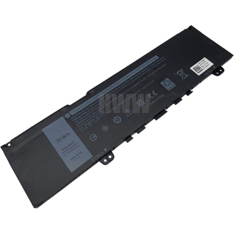 Techie Compatible Battery for Dell F62G0 – Inspiron 7373, Vostro 5370 Laptops (2100mAh, 3-Cell)