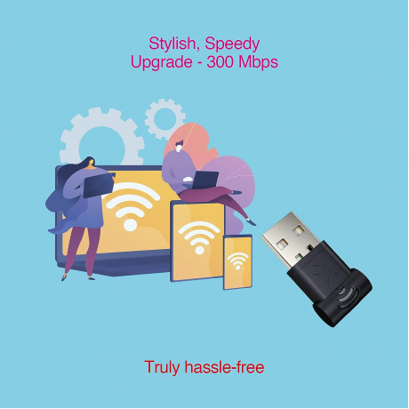 Fingers 300Mbps Wifi Adapter (FWF300M)