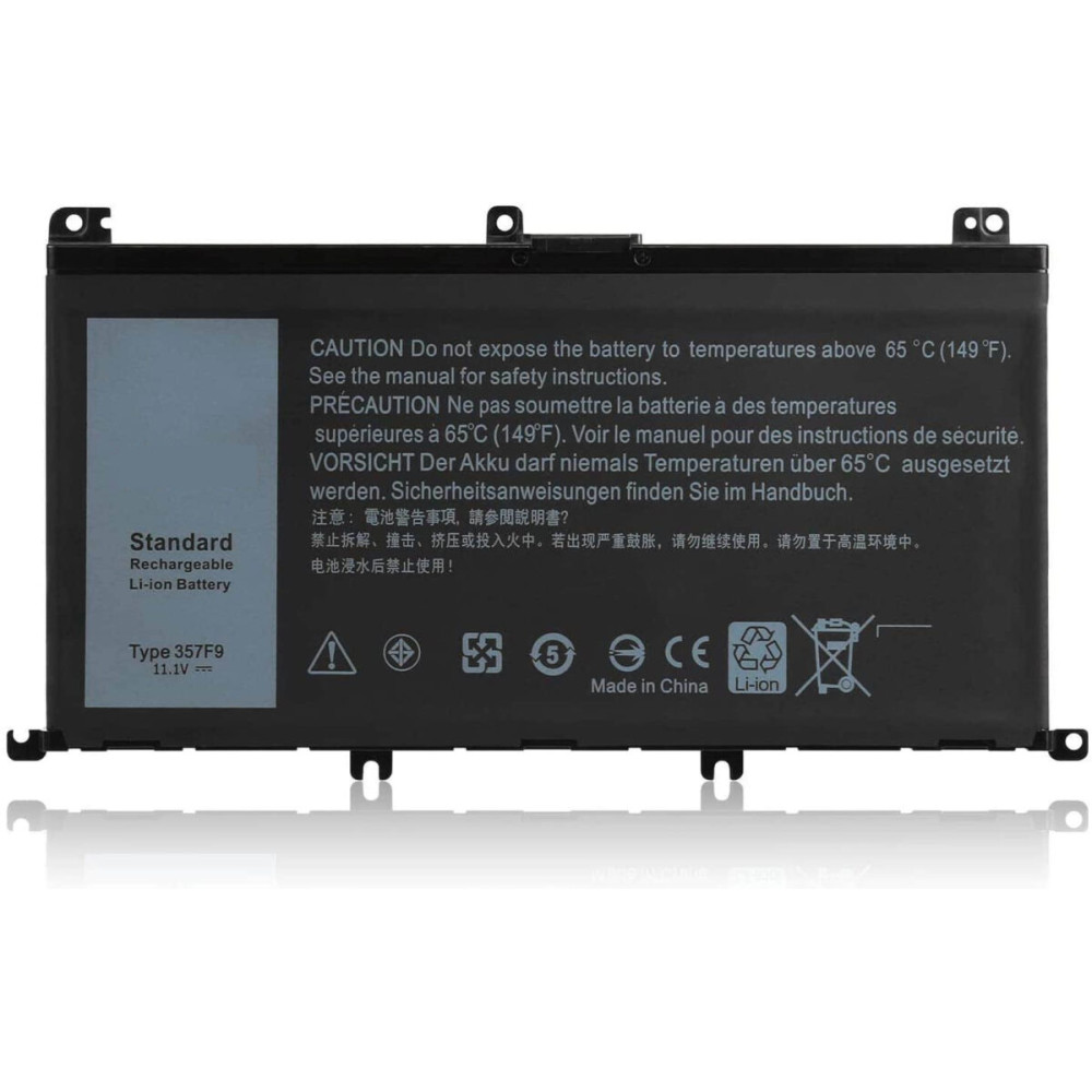 Techie Compatible Battery for Dell 357F9 – Inspiron 15 7566, 7567, 7557, 5576, 5577 Laptops (4400mAh, 6-Cell)