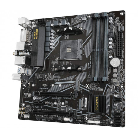 Gigabyte B550M DS3H AC Ultra Durable Motherboard With AMD AM4 Socket