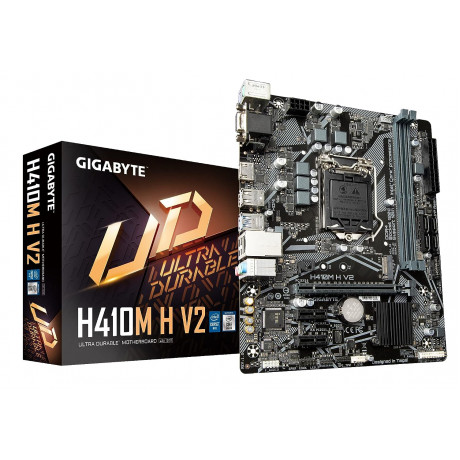 Gigabyte H410M H V2 Ultra Durable Motherboard with Intel LGA 1200 Socket