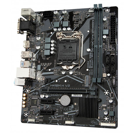 Gigabyte H410M H V2 Ultra Durable Motherboard with Intel LGA 1200 Socket