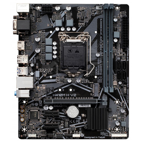 Gigabyte H410M H V2 Ultra Durable Motherboard with Intel LGA 1200 Socket