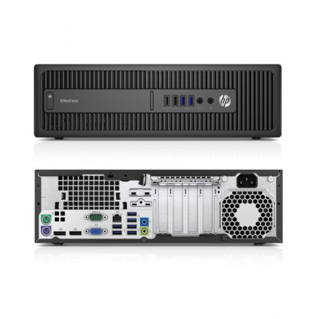 HP EliteDesk 800G1 SFF (i3 4th Gen, 8GB DDR3 RAM, 256GB SATA SSD, Windows 10, 6 Months Warranty)