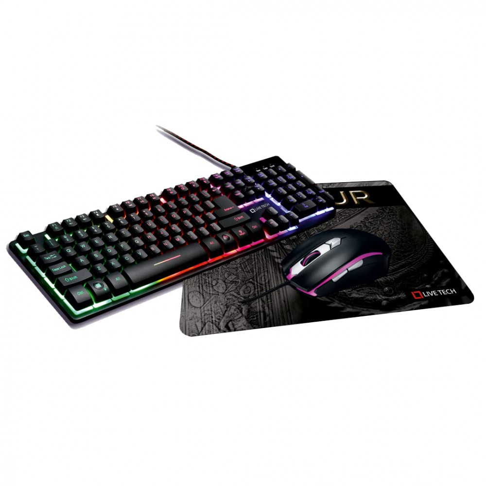 Livetech Armour Wired USB Gaming Keyboard Mouse Combo