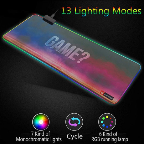 Livetech RGB Gaming Mouse Pad