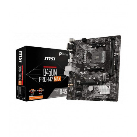 MSI B450M PRO-M2 MAX DDR4 Motherboard With AMD AM4 Socket