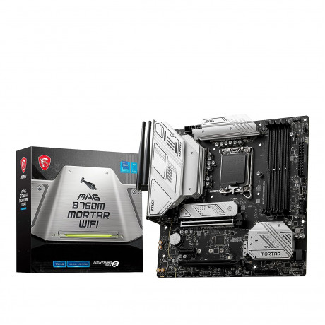 MSI B760M Bomber Wi-Fi DDR5 Motherboard With Intel LGA 1700 socket