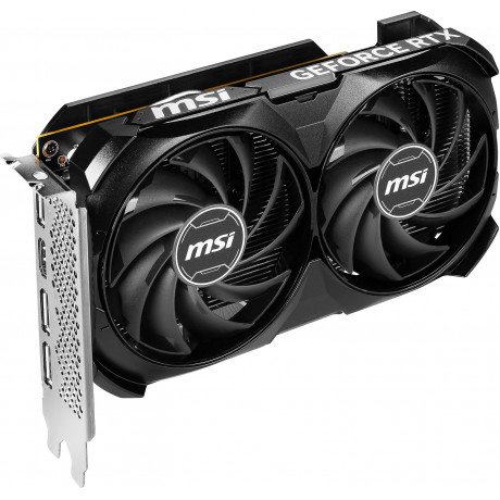 MSI NVIDIA RTX 4060 Ventus 2X Black OC 8GB GDDR6 Graphics Card