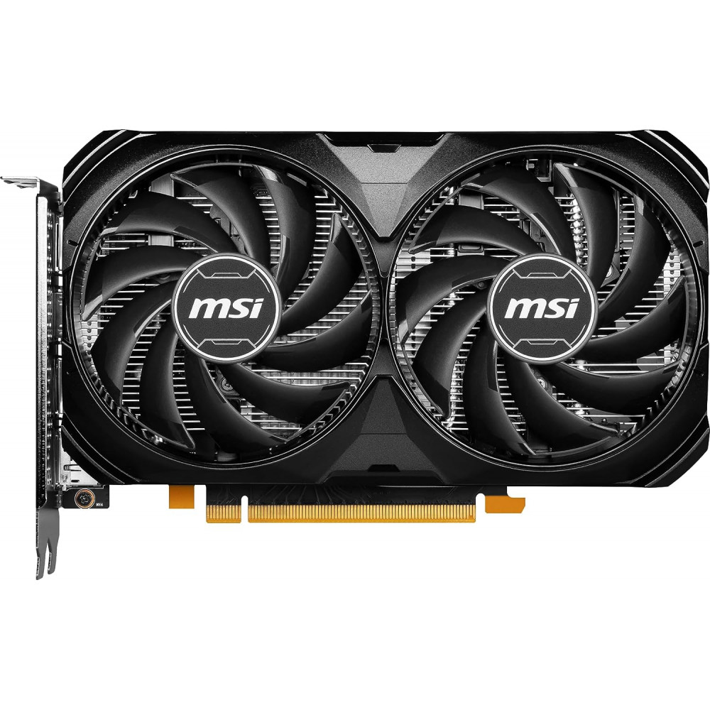 MSI NVIDIA RTX 4060 Ventus 2X Black OC 8GB GDDR6 Graphics Card