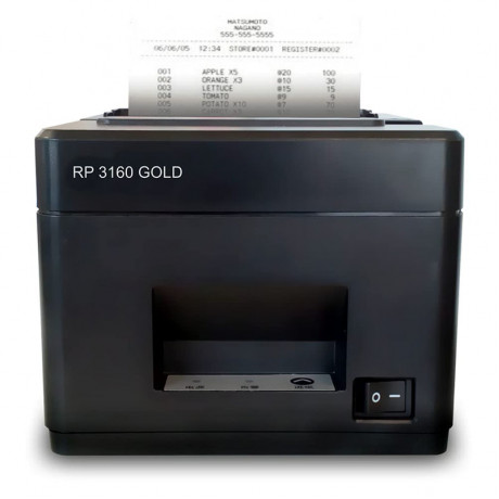 TVS Electronics RP 3160 Gold Thermal Receipt Printer (Black)