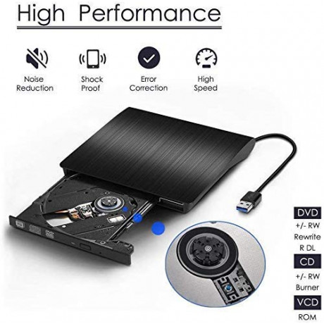 Techie USB External DVD-RW Drive