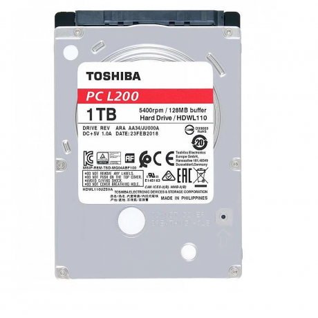 Toshiba L200 1TB Laptop Hard Drive (HDD)