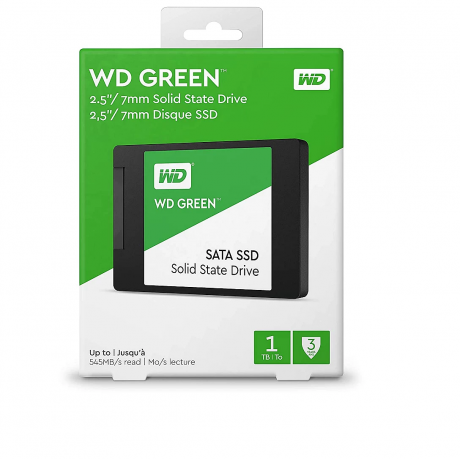 Western Digital WD Green 1TB 2.5 Inch SATA III SSD 