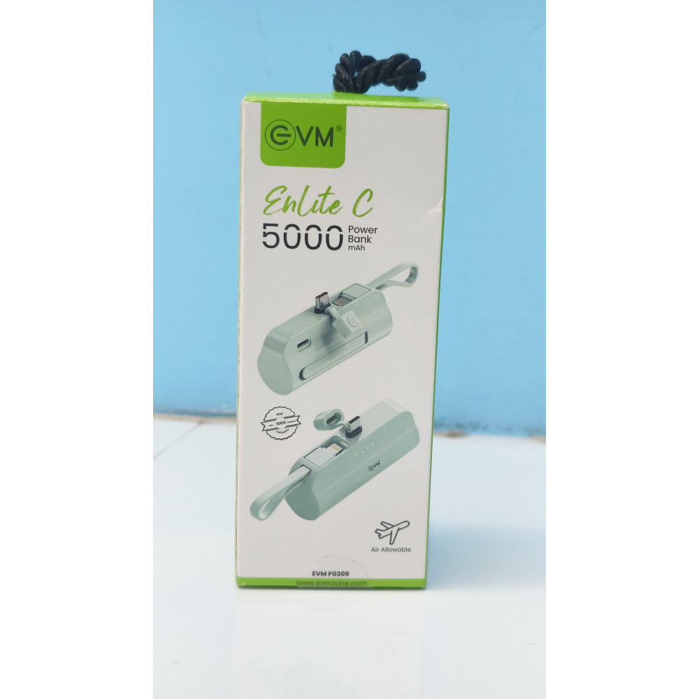 EVM ENLITE C 5000MAH POWER BANK