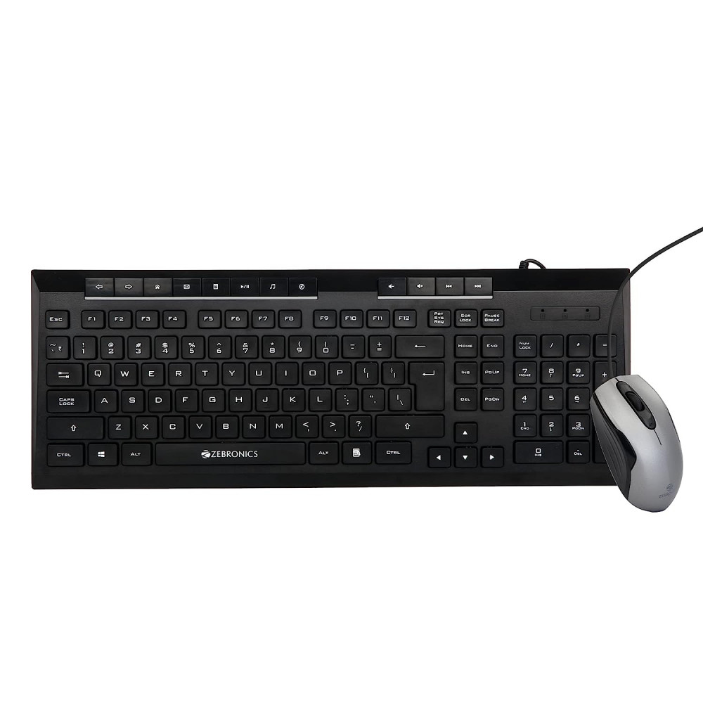 Zebronics Zeb-Judwaa 900 Wired Keyboard & Mouse Combo 