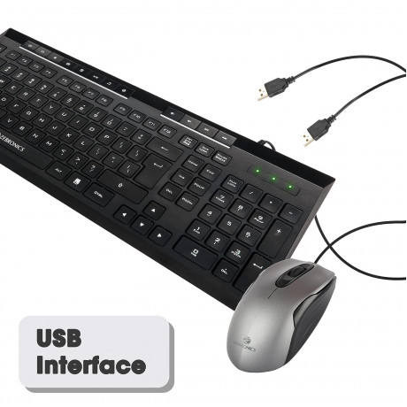 Zebronics Zeb-Judwaa 900 Wired Keyboard & Mouse Combo 