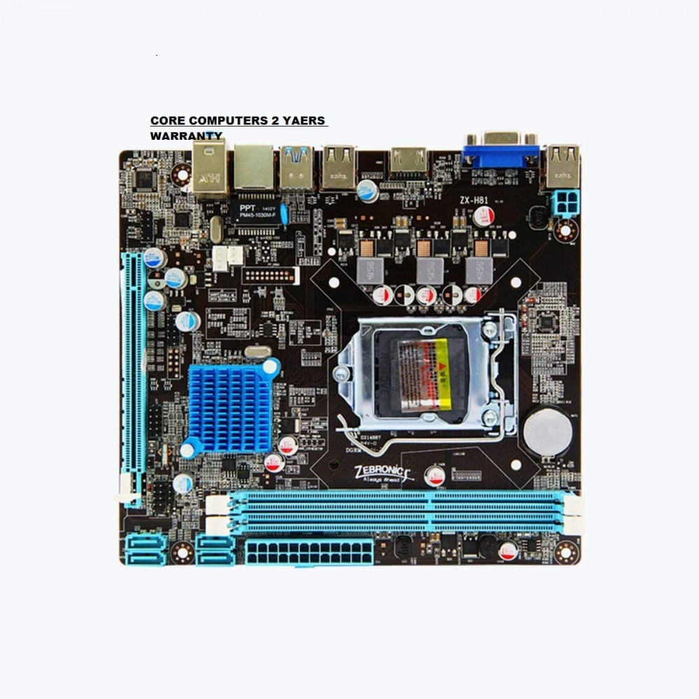 ZEBRONICS H81 LGA 1150 Socket Motherboard