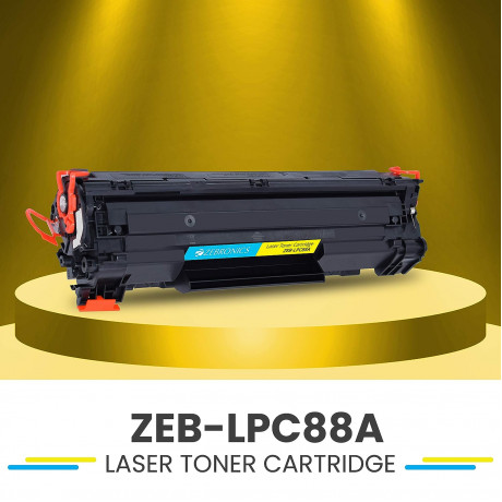 Zebronics Zeb-LPC88A Laser Printer Toner Cartridge (88A)