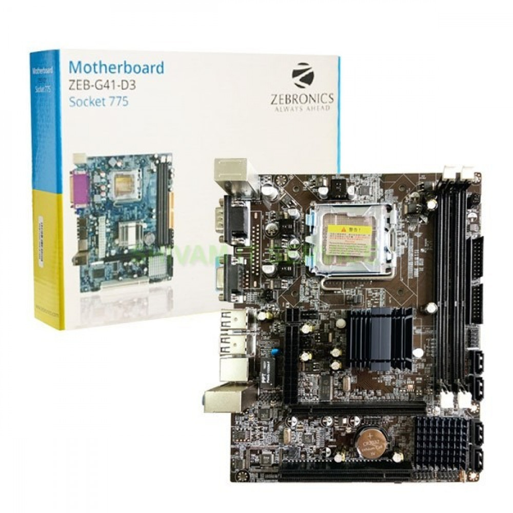 Zebronics ZEB-G41-D3 Socket 775 Motherboard