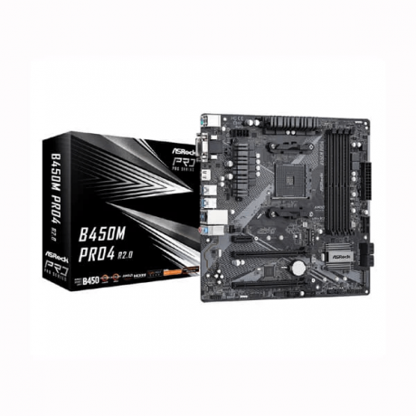 ASRock B450M Pro4 R2.0 Motherboard