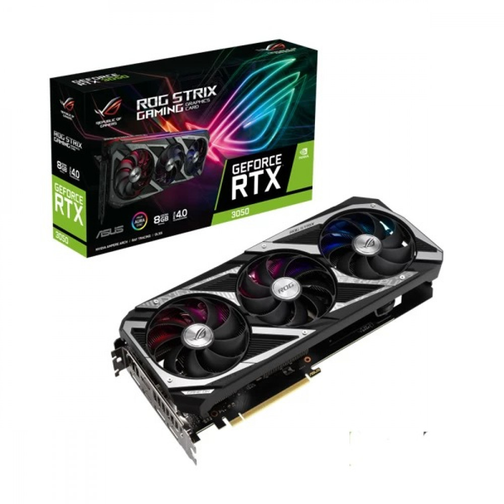 Asus ROG Strix GeForce RTX 3050 8GB GDDR6 128-Bit Gaming Graphics Card