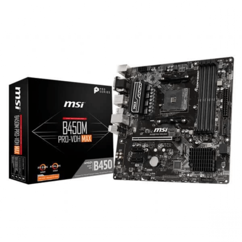 MSI B450M PRO VDH MAX Motherboard