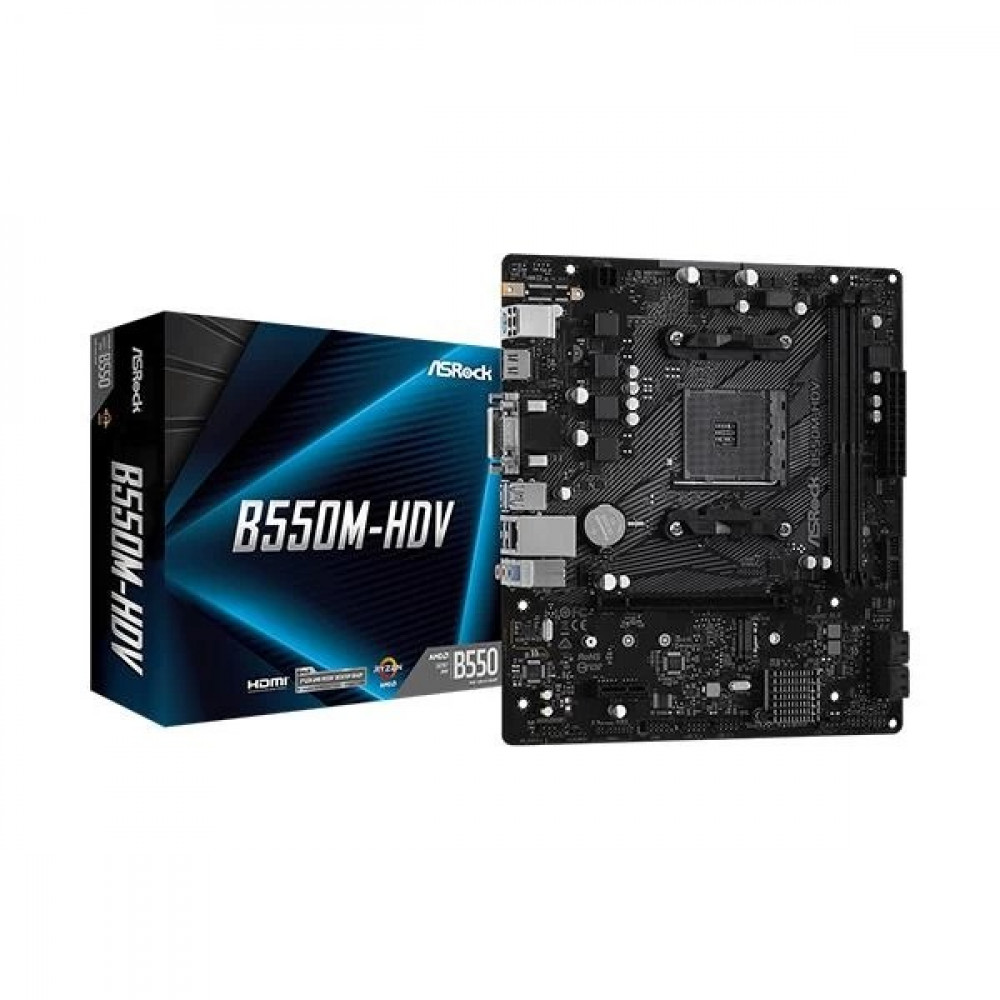 ASRock B550M HDV AMD AM4 Motherboard