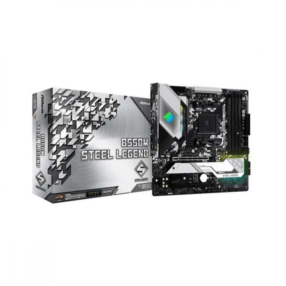  Asrock B550M Steel Legend Motherboard