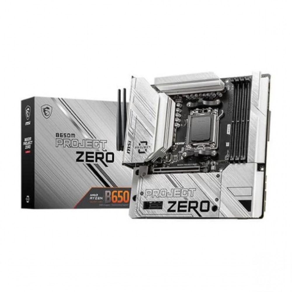 MSI B650M Project Zero (Wi-Fi) Motherboard