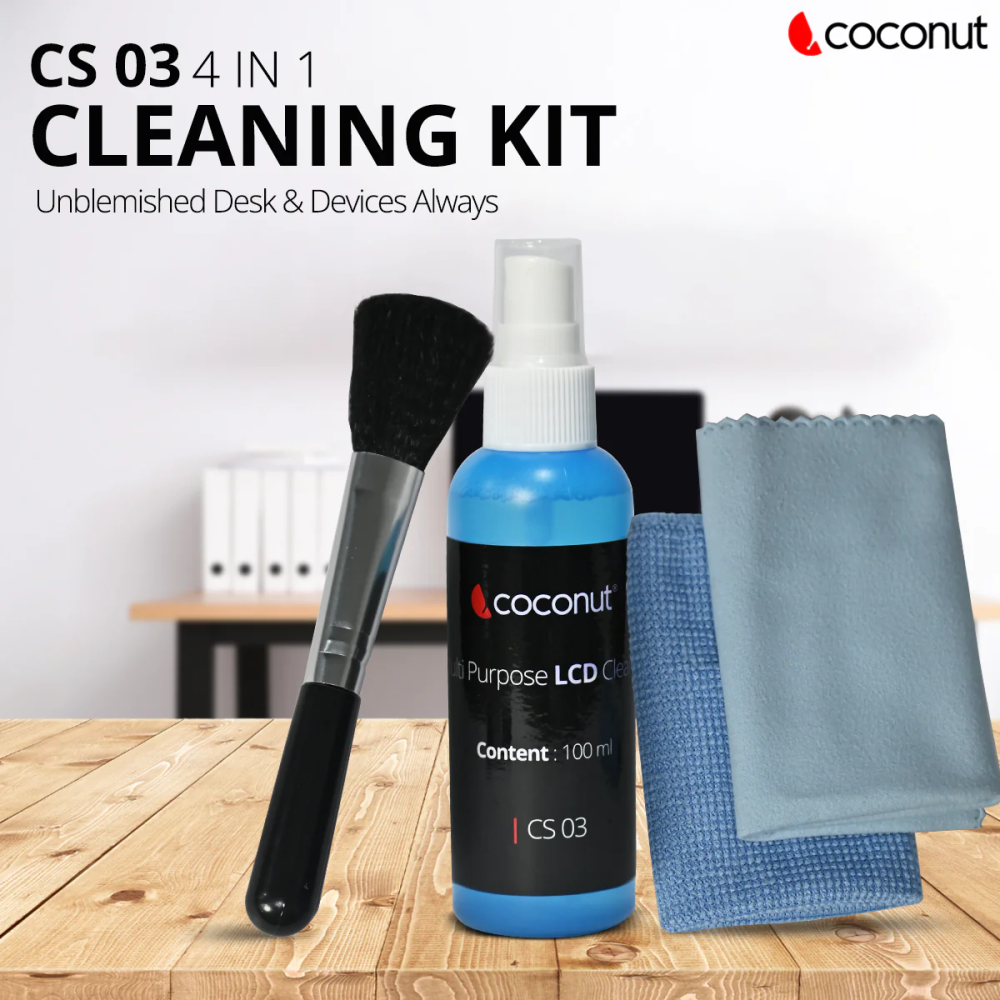 Coconut CS03 - 4 in 1 Cleaning Kit