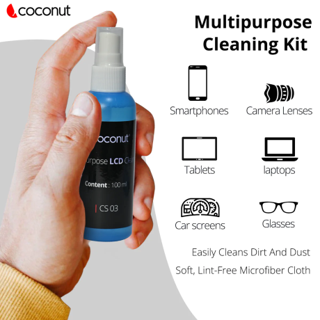 Coconut CS03 - 4 in 1 Cleaning Kit