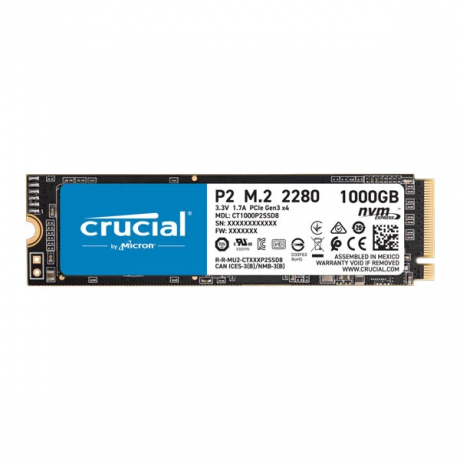 Crucial P2 250GB 3D NAND NVMe PCIe M.2 SSD