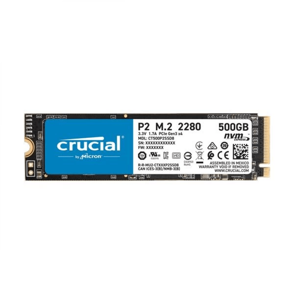 Crucial P2 2TB 3D NAND NVMe PCIe M.2 SSD