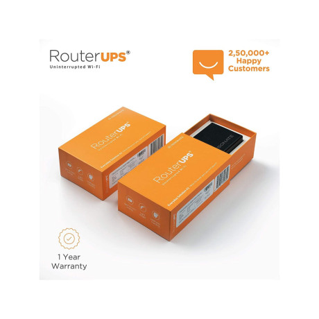 RESONATE RouterUPS Mini CRU12V2AM – 12V/2A Power Backup for Wi-Fi Router