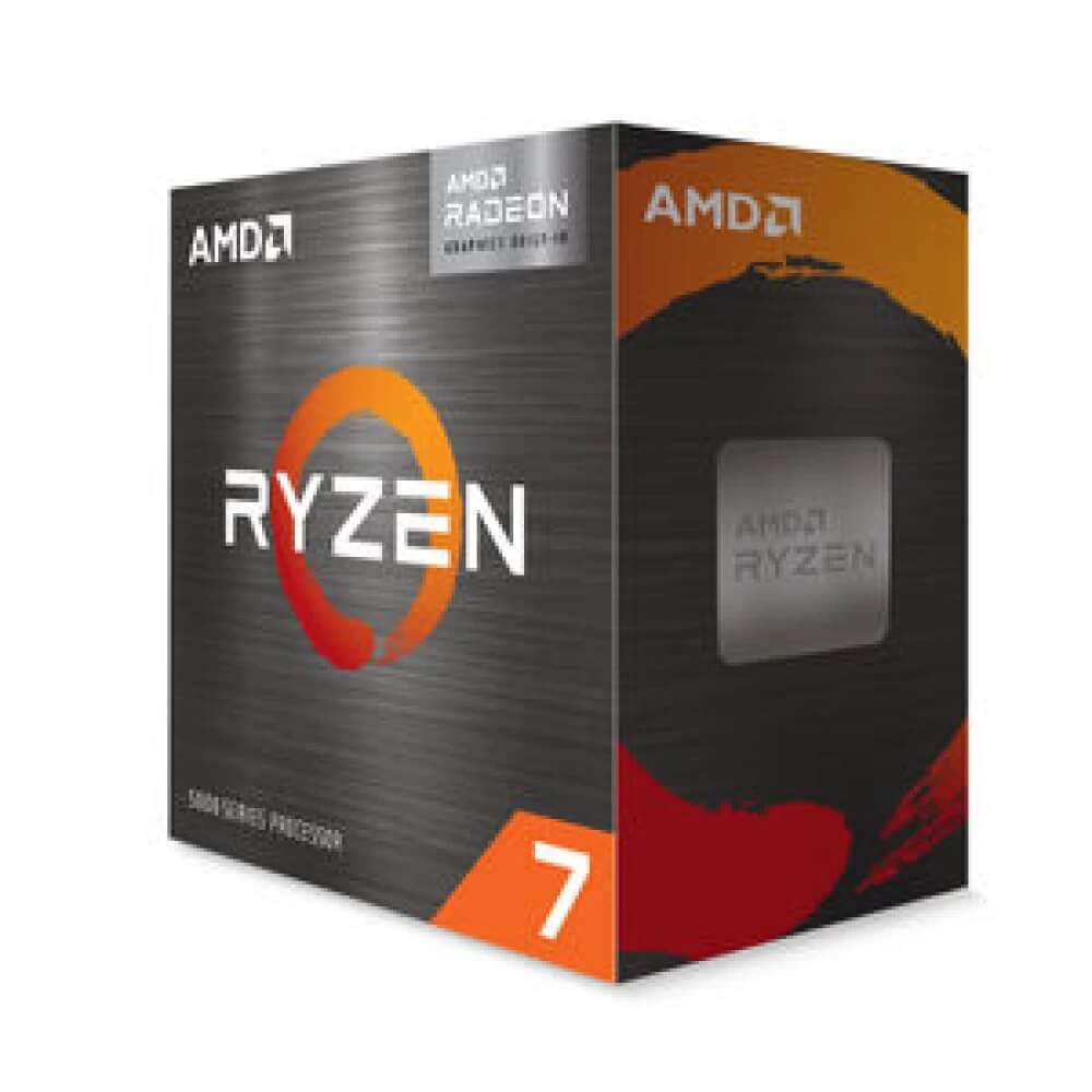 AMD Ryzen 7 5700G Processor (8 Cores 3.8Ghz 4.6Ghz Turbo 20MB Cache AMD Wraith Stealth Cooler) - AM4 Socket