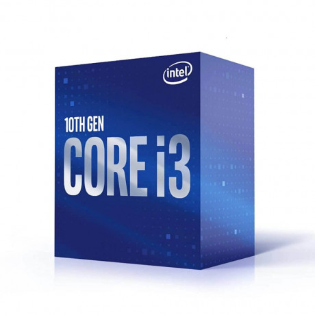 Intel Core I3-10100 10th Generation Processor - LGA1200 Socket (Quad Core/ 3.6 GHz/ 4.30 GHz Turbo/ 6MB Cache)